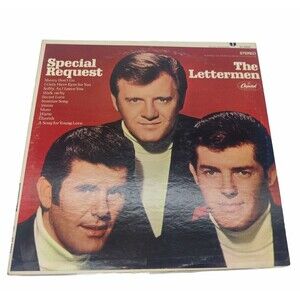 The Lettermen Special Request Vintage LP Vinyl Record Capitol Stereo ST2934 1962